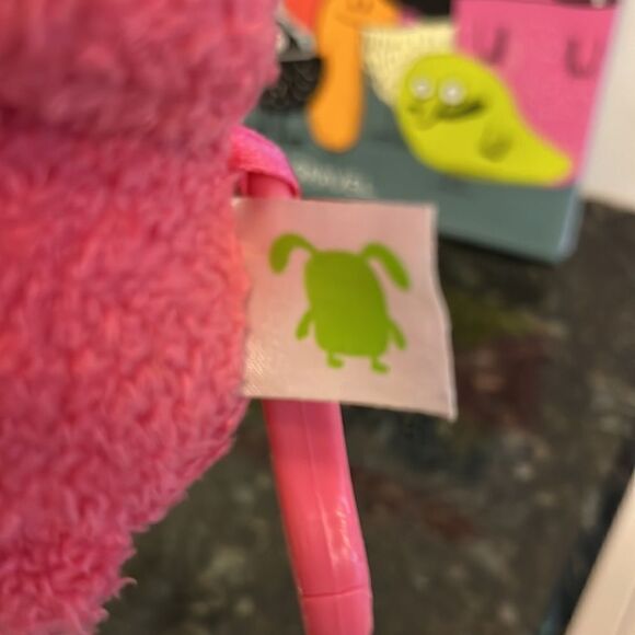 I Want a Monster! by Elise Gravel Hardcover Book with little monster plush - Picture 4 of 11